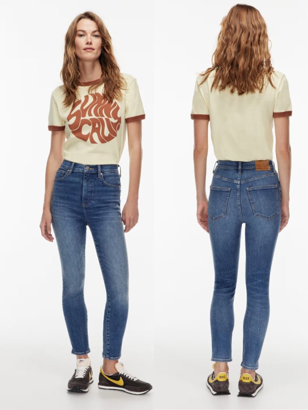 ARITZIA DENIM FORUM The Lola High Rise Skinny Jeans Womens 24x26